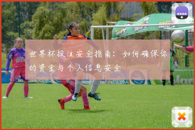 世界杯投注安全指南：如何确保你的资金与个人信息安全